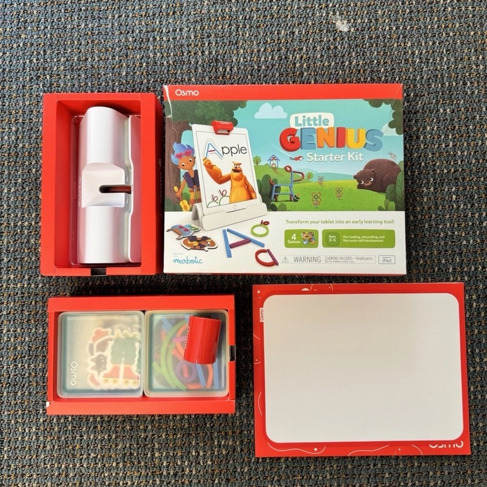 Little Genius Starter Kit for iPad - 4 Hands-On‎ Learning Games - Ages 3-5